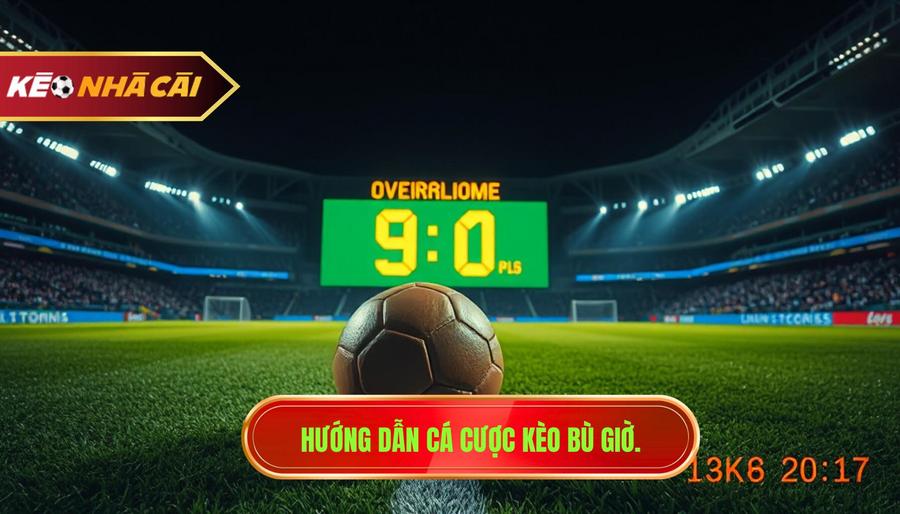 Hướng dẫn cá cược kèo bù giờ.