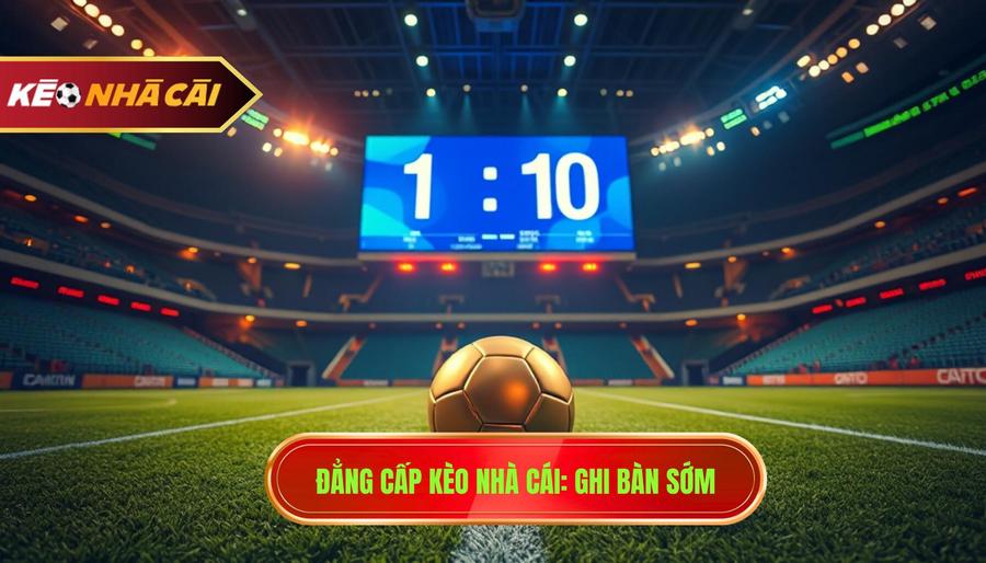 Kèo cược đội ghi bàn trong 10 phút đầu - Bí quyết thắng lớn