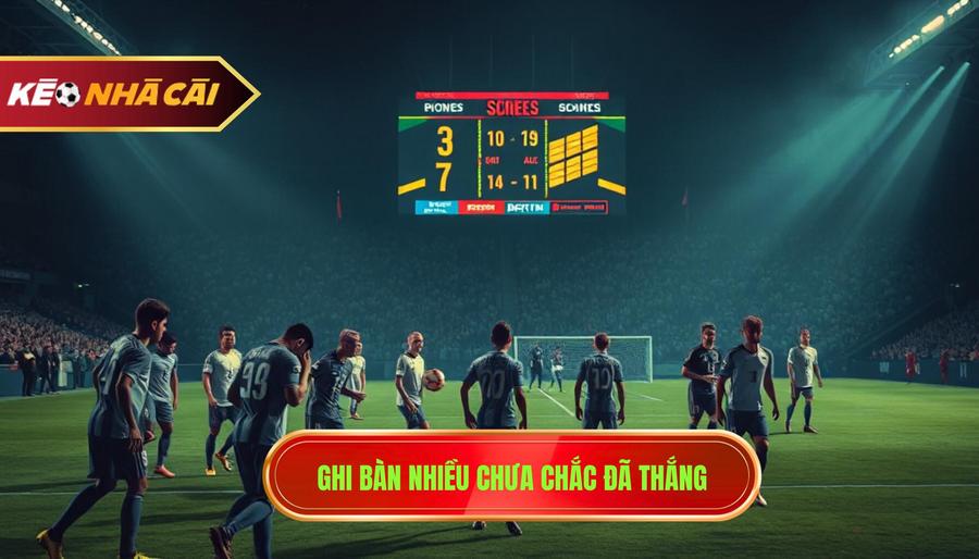 2. Ghi bàn nhiều chưa chắc đã thắng